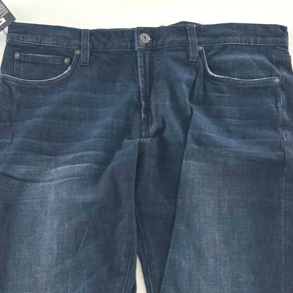 Joseph Abboud Jeans Mens 36x32 Blue Coal Slim Fit Luxe Ultra Comfort Denim